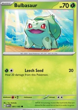 MEW 001/165 Bulbasaur