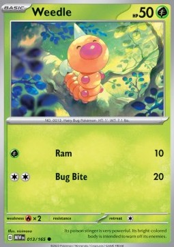 MEW 013/165 Weedle