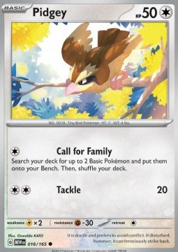 MEW 016/165 Pidgey