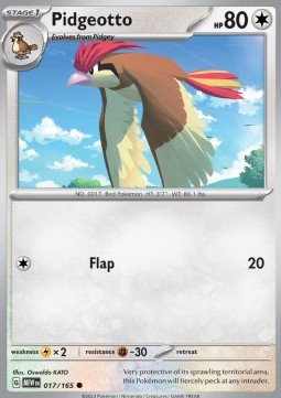 MEW 017/165 Pidgeotto