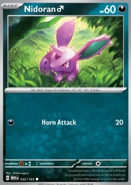 MEW 032/165 Nidoran 