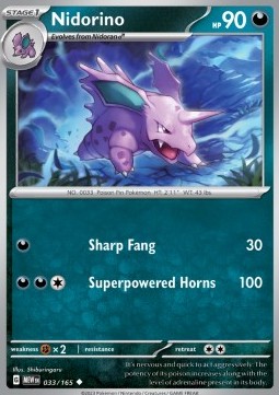 MEW 033/165 Nidorino