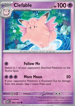 MEW 036/165 Clefable