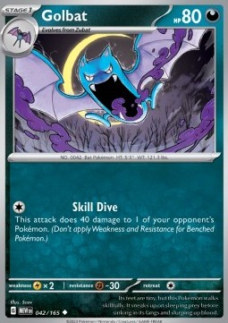 MEW 042/165 Golbat