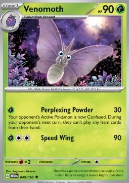 MEW 049/165 Venomoth