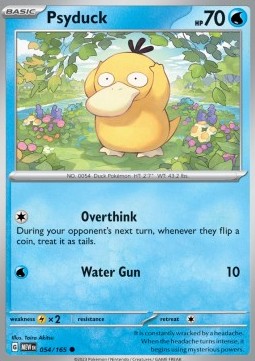 MEW 054/165 Psyduck
