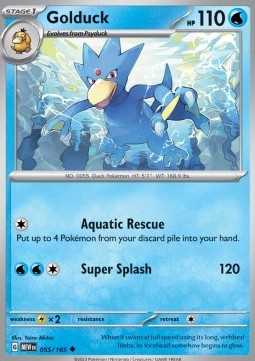 MEW 055/165 Golduck