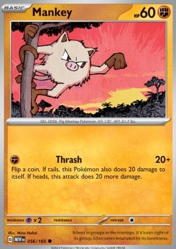 MEW 056/165 Mankey