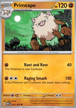 MEW 057/165 Primeape