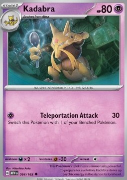 MEW 064/165 Kadabra