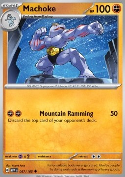 MEW 067/165 Machoke