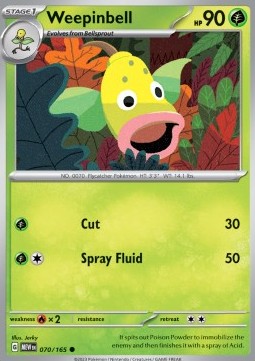 MEW 070/165 Weepinbell