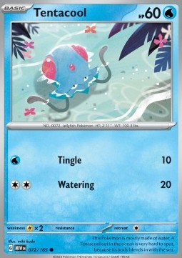 MEW 072/165 Tentacool