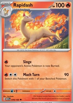 MEW 078/165 Rapidash