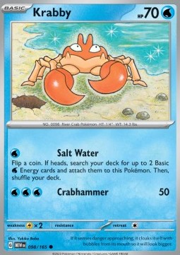 MEW 098/165 Krabby