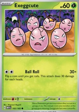 MEW 102/165 Exeggcute