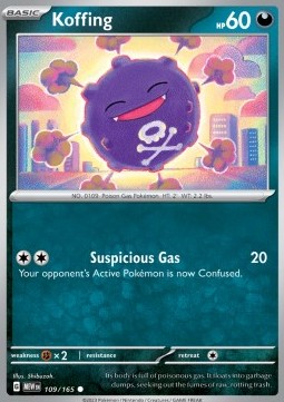 MEW 109/165 Koffing 