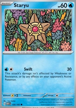 MEW 120/165 Staryu 