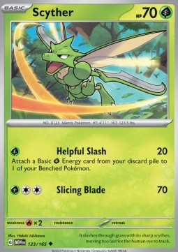 MEW 123/165 Scyther 