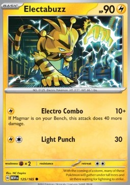 MEW 125/165 Electabuzz