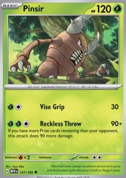 MEW 127/165 Pinsir 