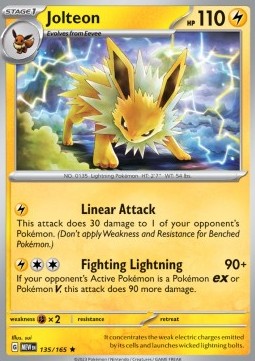 MEW 135/165 Jolteon Holo