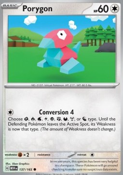 MEW 137/165 Porygon