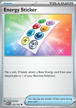 MEW 159/165 Energy Sticker Reverse Holo