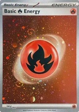 MEW SVE002 - Fire Energy Holo