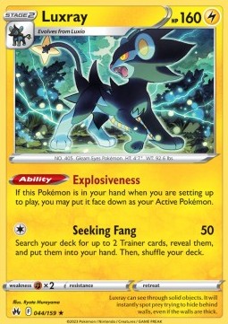 CRZ 044/159 Luxray