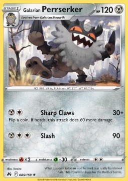 CRZ 085/159 Galarian Perrserker 
