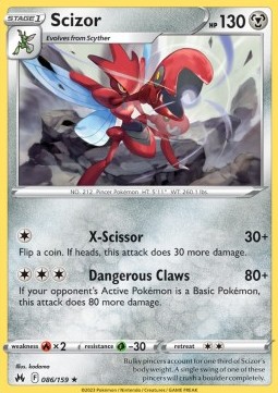 CRZ 086/159 Scizor 