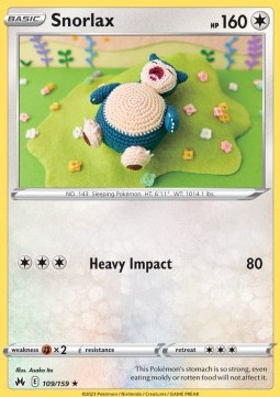 CRZ 109/159 Snorlax 