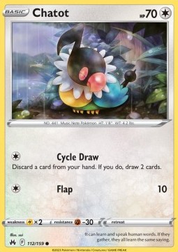 CRZ 112/159 Chatot 