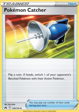 CRZ 138/159 Pokemon Catcher