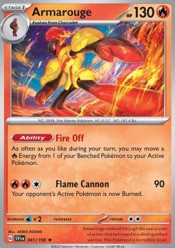 SVI 041/198 Armarouge Holo 