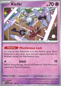 SVI 096/198 Klefki Holo 