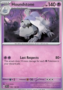 SVI 106/198 Houndstone Holo