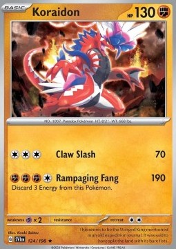 SVI 124/198 Koraidon Holo