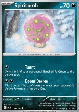 SVI 129/198 Spiritomb