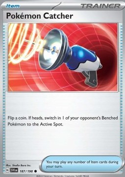 SVI 187/198 Pokémon Catcher 