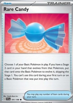 SVI 191/198 Rare Candy
