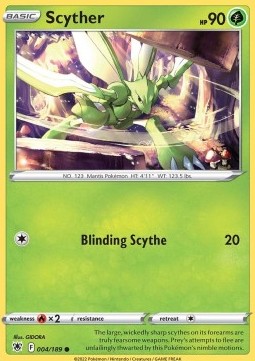 ASR 004/189 Scyther