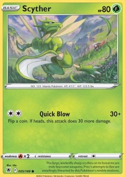 ASR 005/189 Scyther
