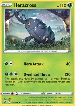 ASR 008/189 Heracross