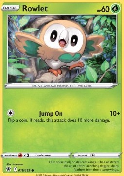 ASR 019/189 Rowlet