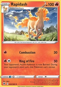 ASR 022/189 Rapidash