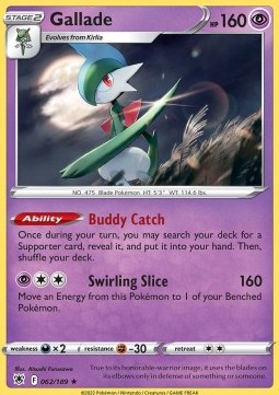 ASR 062/189 Gallade Reverse Holo