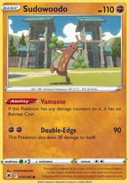 ASR 074/189 Sudowoodo