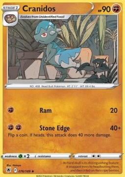 ASR 076/189 Cranidos